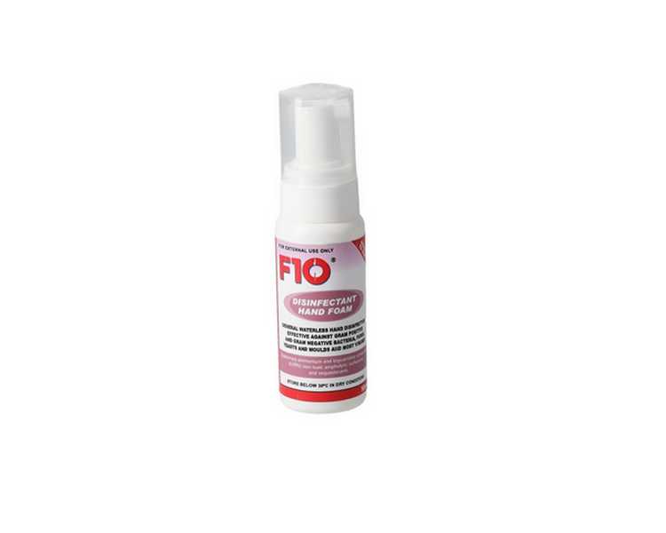 F10 Disinfectant Hand Foam