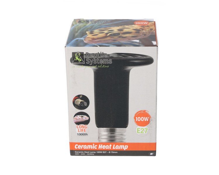 Reptile Systems Ceramic Heater Lamp 100w