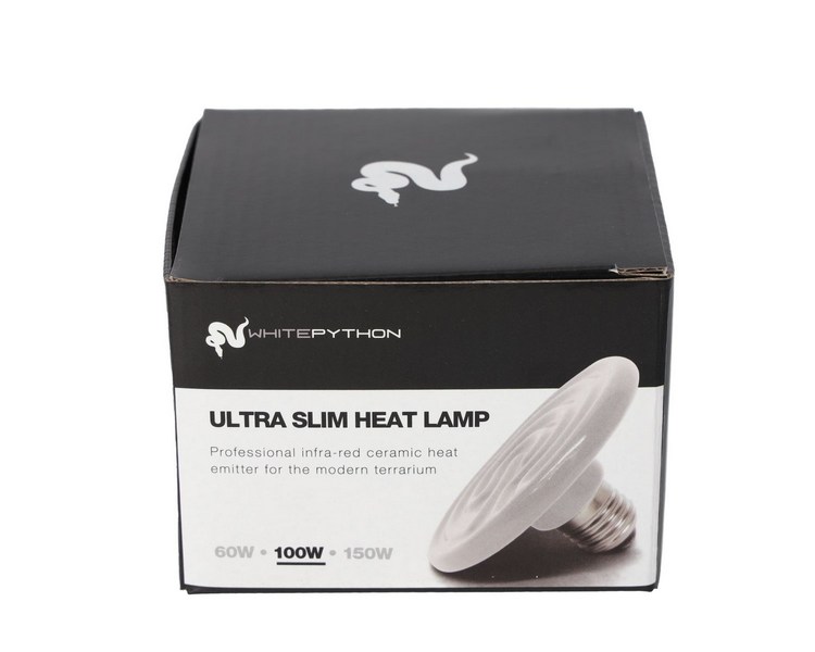 White Python Ultra Slim Heat Lamp 100w